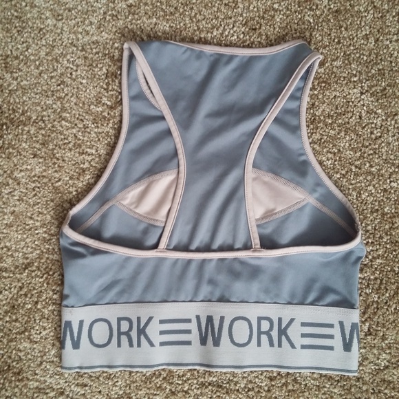 NLY Sport Magic Tone Sports Bra Workout Racerback - Picture 4 of 5